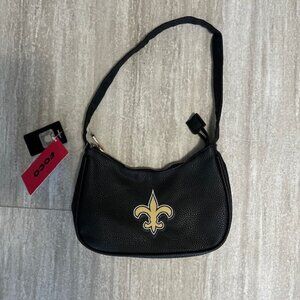 NWT $55 New Orleans Saints FOCO NFL Printed Mini Purse NOLA Go Saints!